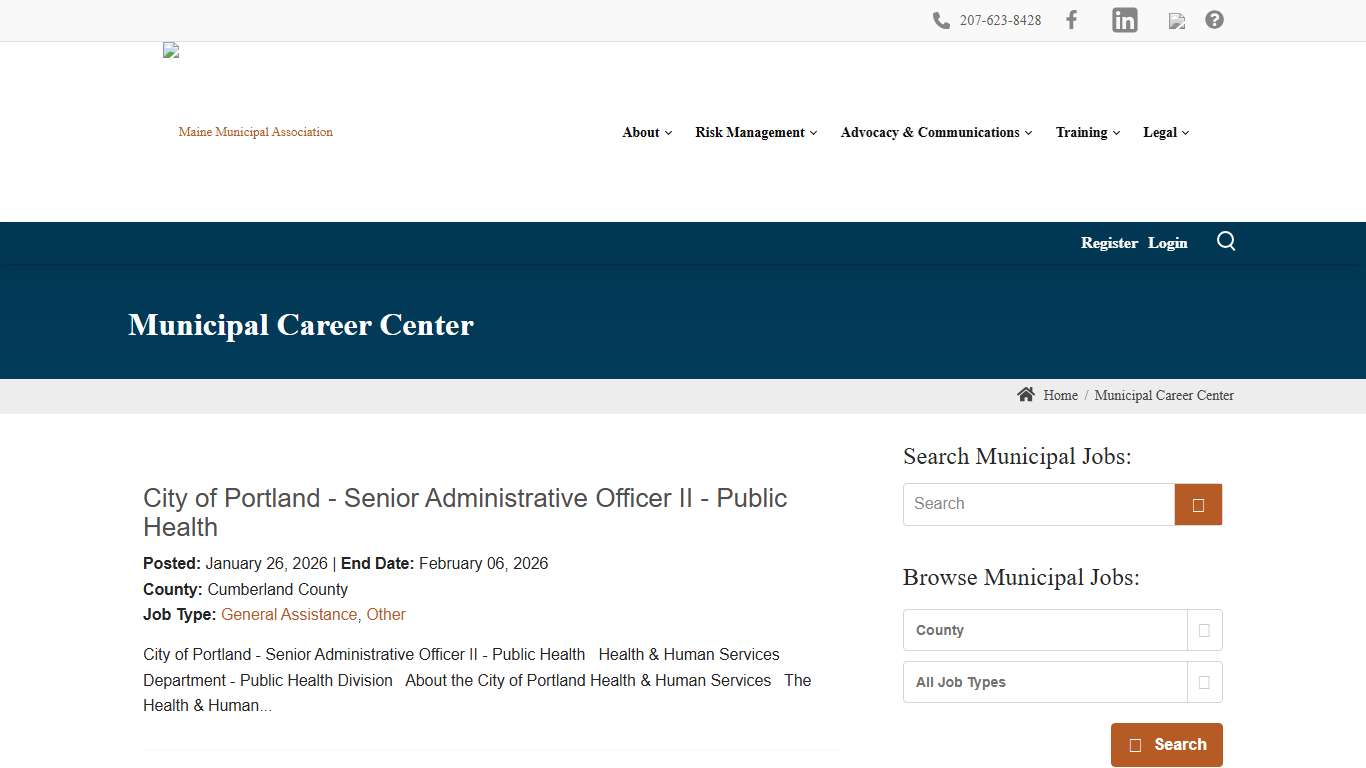 Municipal Career Center